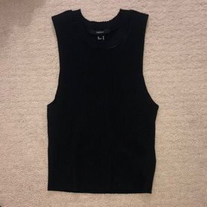 Forever 21 black tank